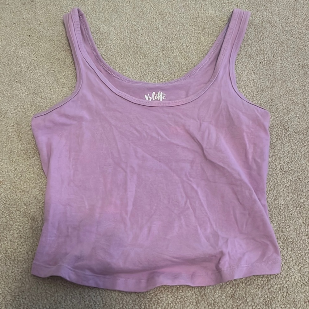 xs purple tank